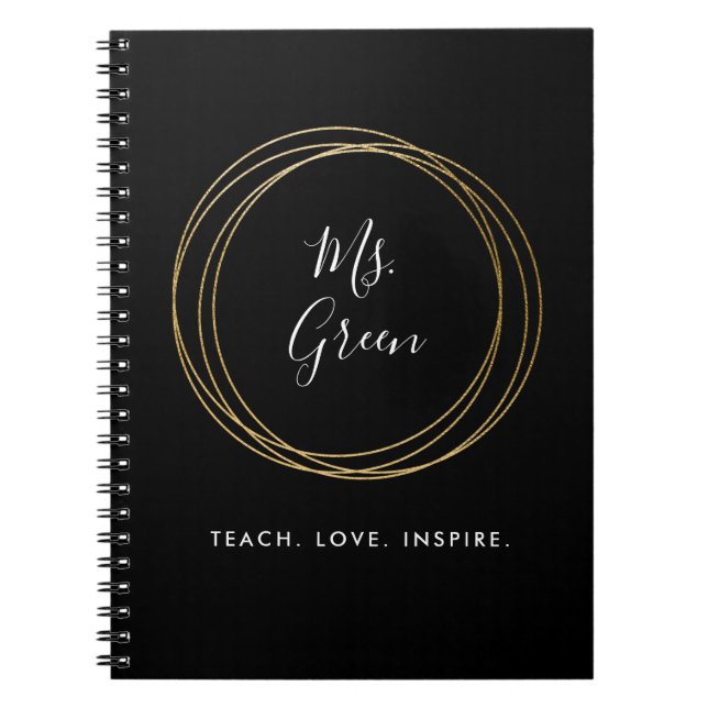Carnet de devis Inspirationnel de l'enseignant Bla (Devant)