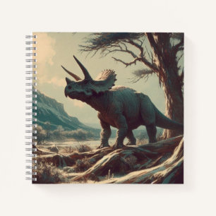 Carnet de Dinosaur Triceratops