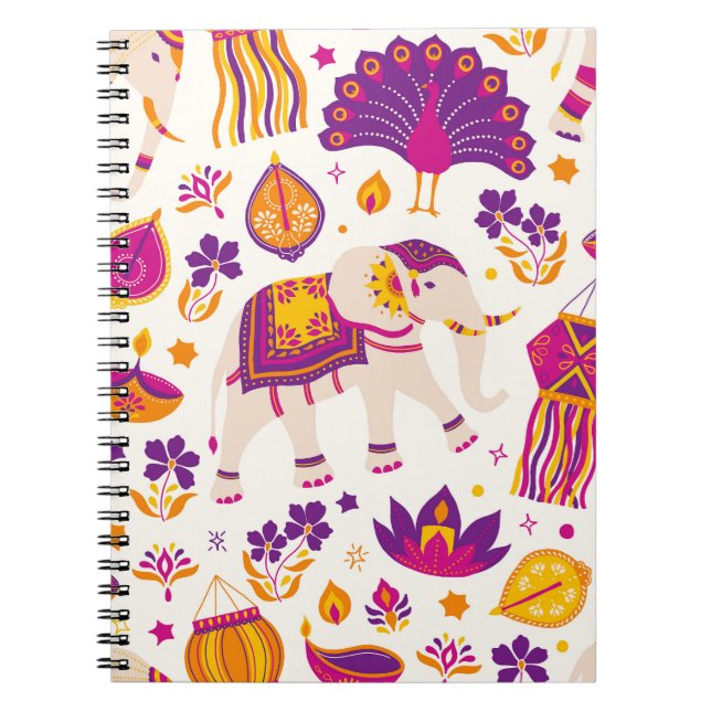 Carnet de Diwali (Devant)