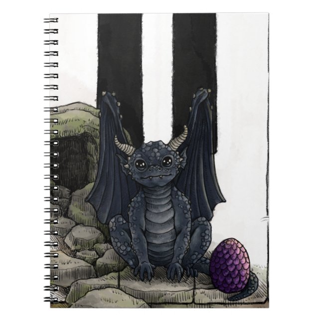 Carnet de dragon de la forêt de Piano (Devant)