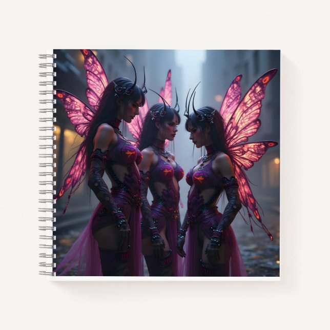 Carnet de Féeries Cyberpunk (Devant)