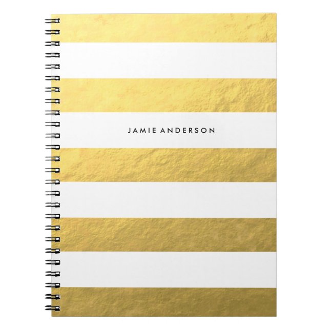 Carnet de feuille d'or (Devant)