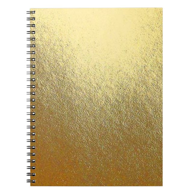 Carnet de feuille d'or (Devant)
