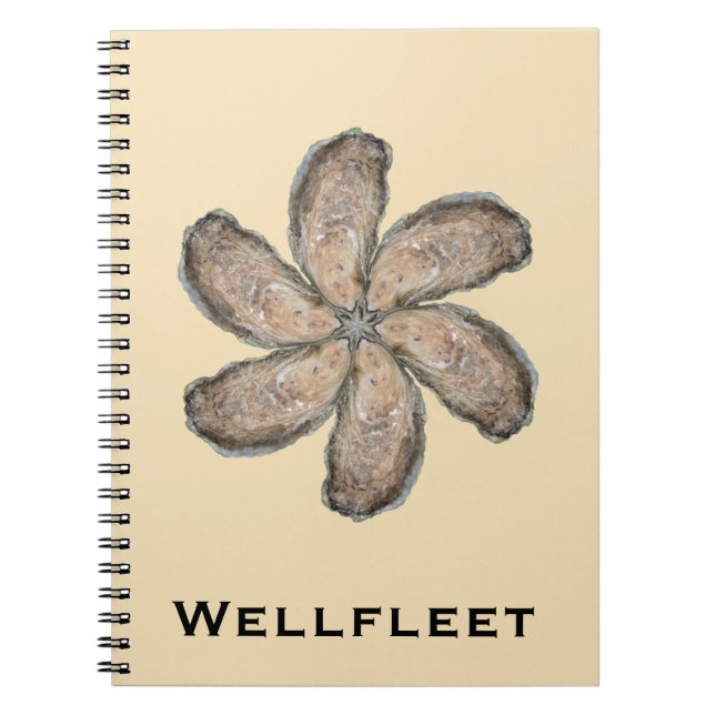 Carnet de fleur d'huître - conception D Tan (Devant)