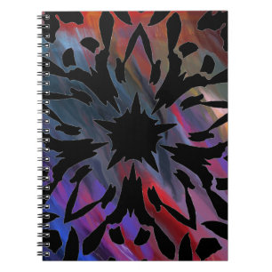 Carnet de fleurs graphiques