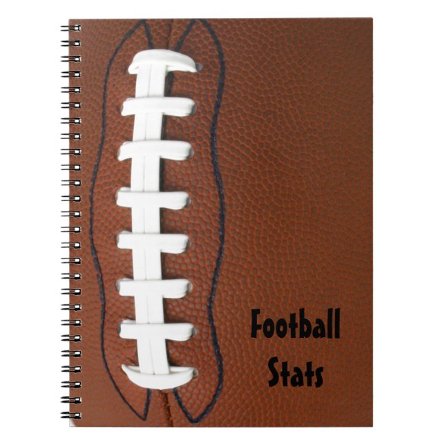 Carnet de football à base de spirale (Devant)