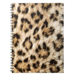 Carnet de fourrure de léopard