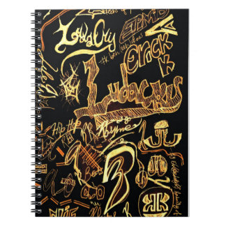 Carnet de graffiti de hip hop