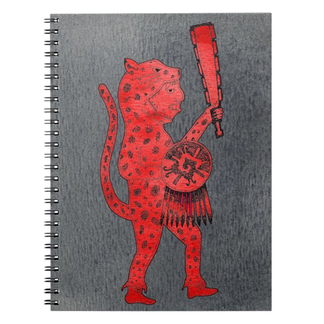 Carnet de guerrier de Jaguar (rouge) (Devant)