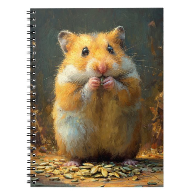 Carnet de hamster doux (Devant)