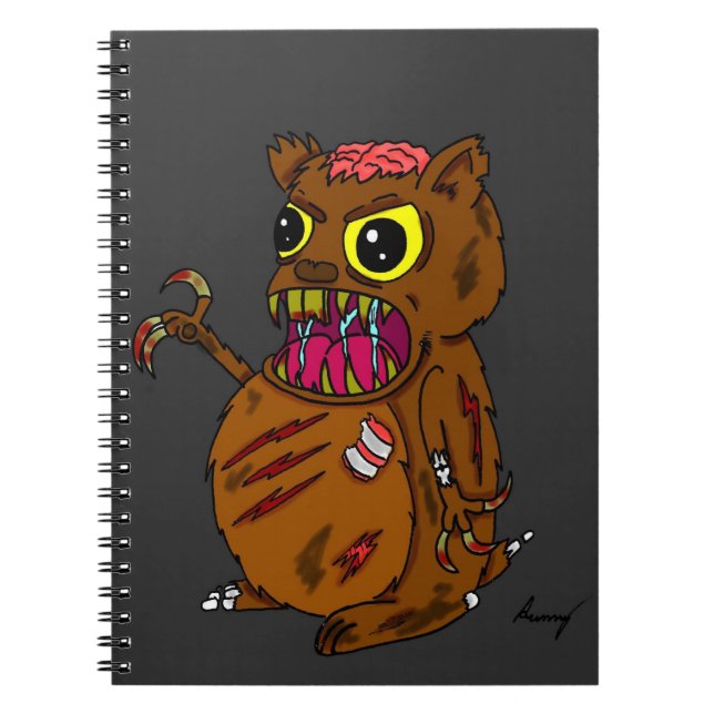 Carnet de Hamster Zombie (Devant)