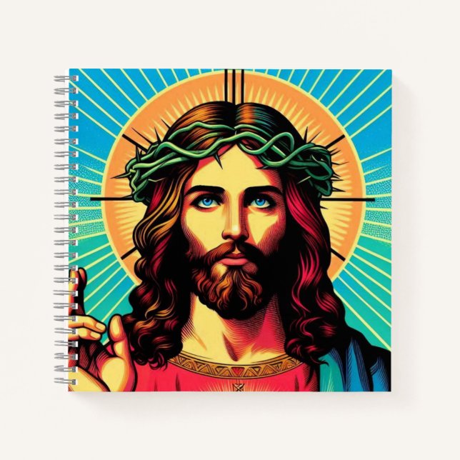 Carnet de Jésus coloré ! (Devant)