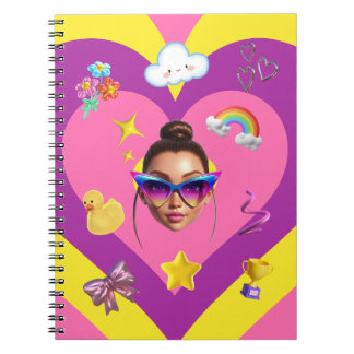 Carnet de journal coloré