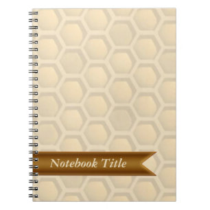 Carnet de journal de nid d'abeilles d'abeilles