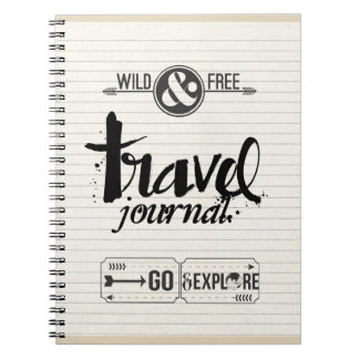 Carnet de journal de voyage