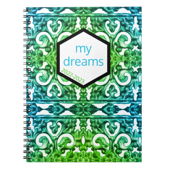Carnet de journal Dream personnalisable (Devant)