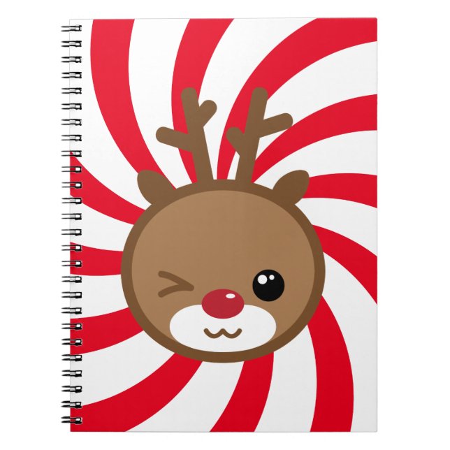 Carnet de Kawaii Reindeer (Devant)