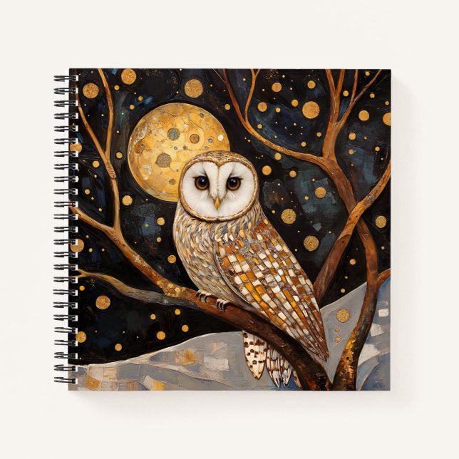 Carnet de Klimt Owl/Sketchbook (Devant)
