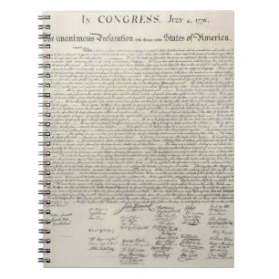 Carnet de la déclaration d'indépendance