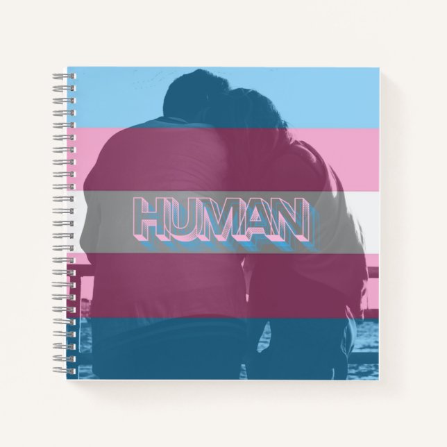 Carnet de la fierté trans humaine (Devant)
