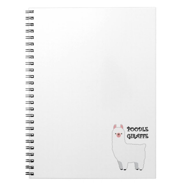 Carnet de la Giraffe de Poodle (Devant)