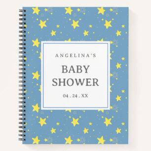 Carnet de la liste de cadeaux du Baby shower Motif