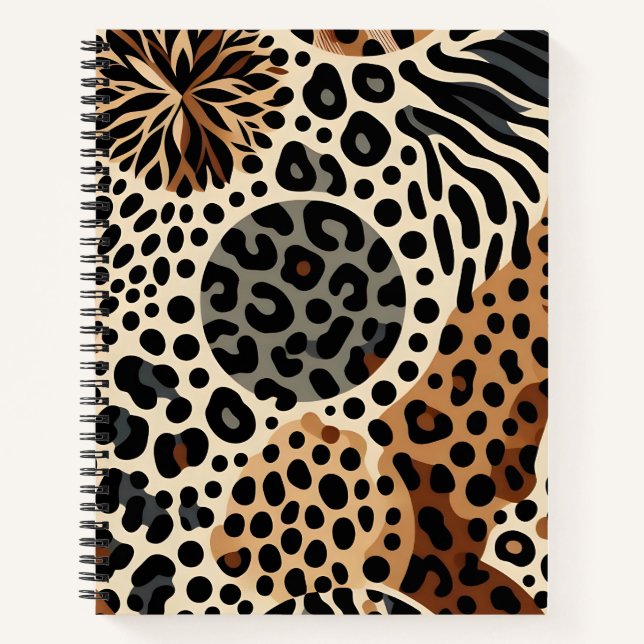 Carnet de la peau du léopard de Fierce (Devant)