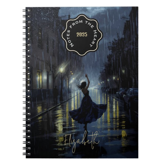 Carnet de la pluie de minuit (Devant)