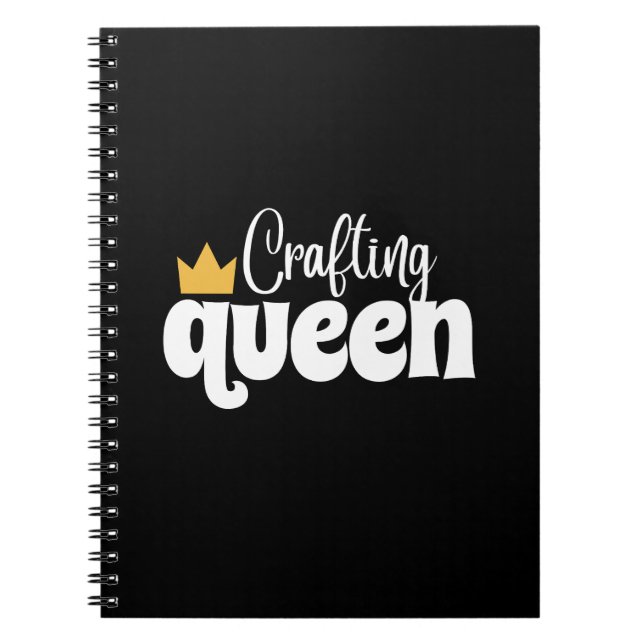 Carnet DE LA REINE DE L'ARTISANAT (Devant)