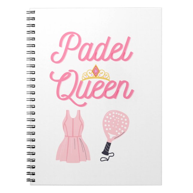 Carnet de la reine Padel (Devant)