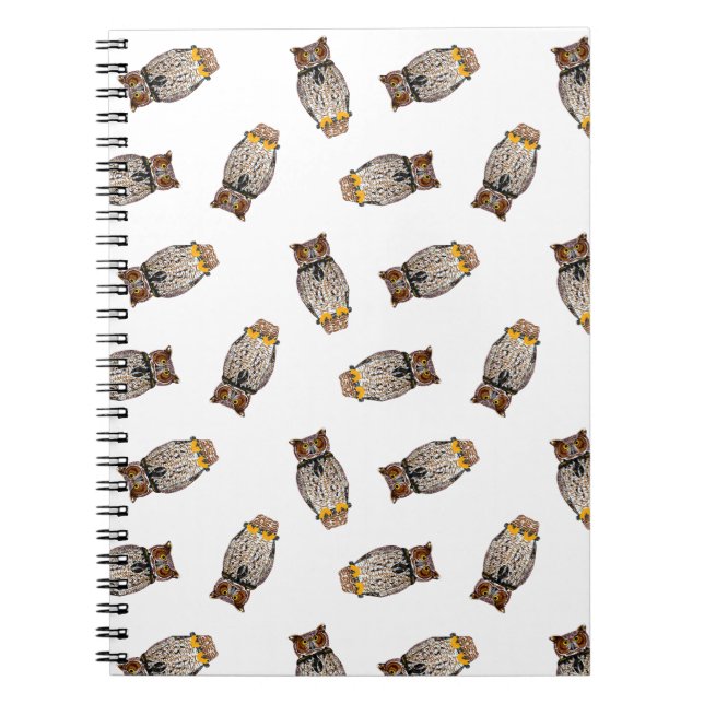 Carnet de lancer de hibou (Devant)
