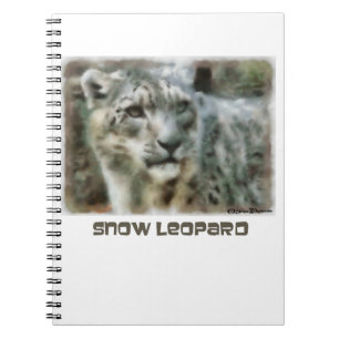 Carnet de léopard de neige