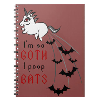 Carnet de licorne de Goth