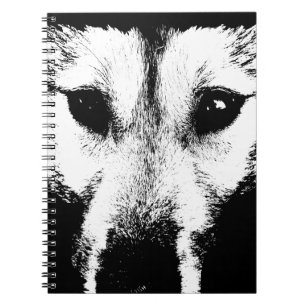 Carnet de loup de loup Husky / Cadeaux et livres d