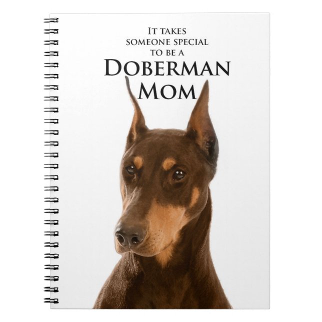Carnet de maman de dobermann (Devant)