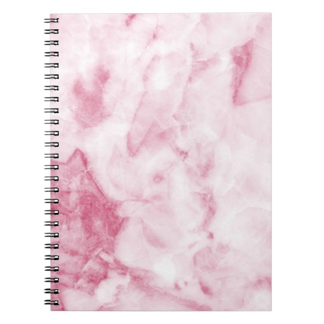 Carnet de marbre rose (Devant)