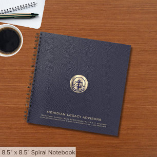 Carnet de marque avec logo