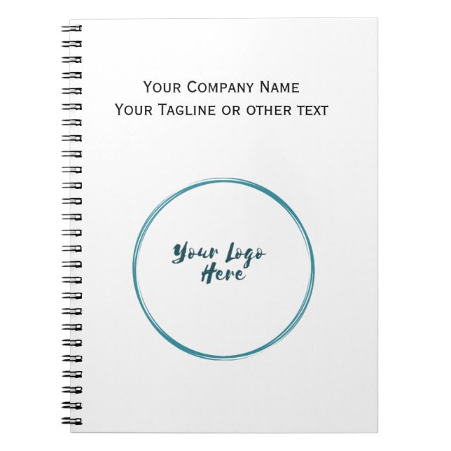 Carnet de marque Logo Entreprise (Devant)