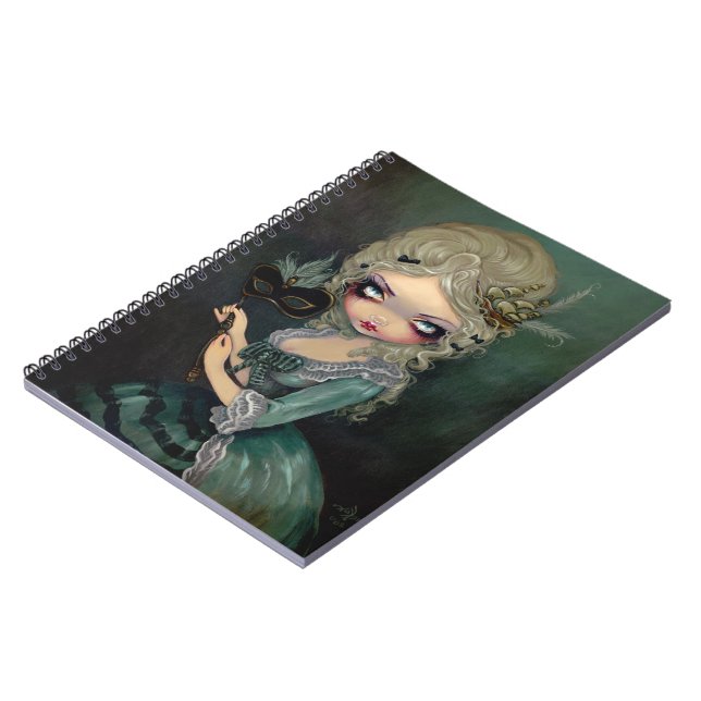 Carnet "de mascarade de Marie" (Côté gauche)