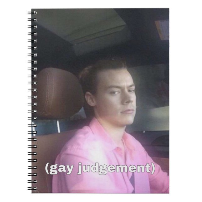 Carnet de mème Harry Styles (Devant)