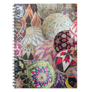 Carnet de montage de Temari - pages rayées
