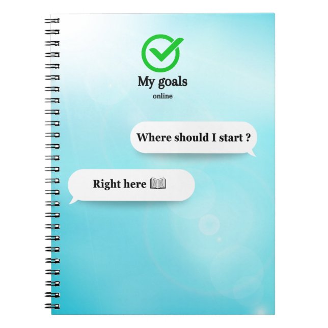 Carnet de Motivation | Journal de Mes Objectifs (Devant)
