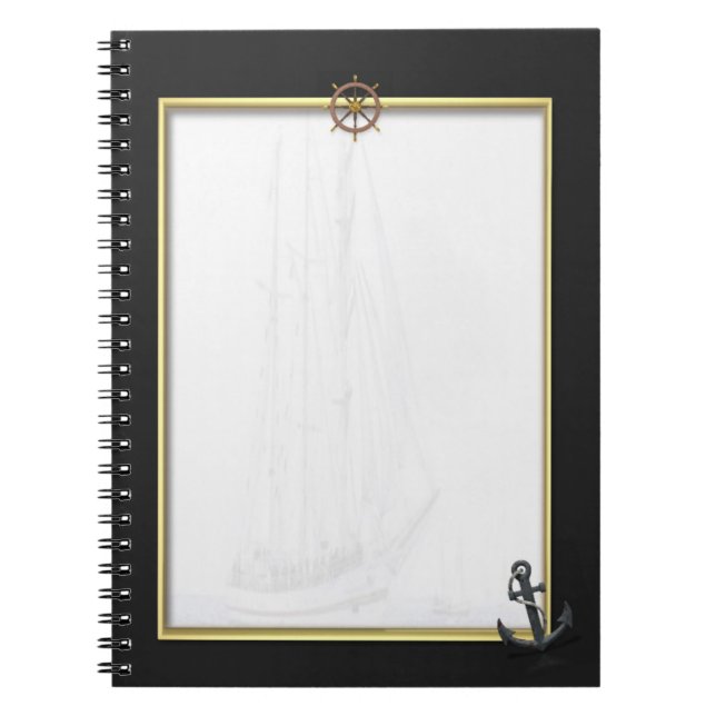Carnet de navire à voile (Devant)