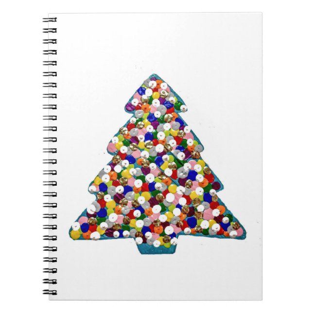 Carnet de Noël bleu (Devant)