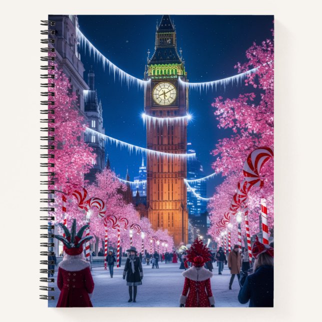 Carnet de Noël de Londres (Devant)