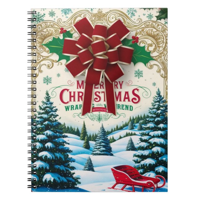 Carnet de Noël Vintage (Devant)