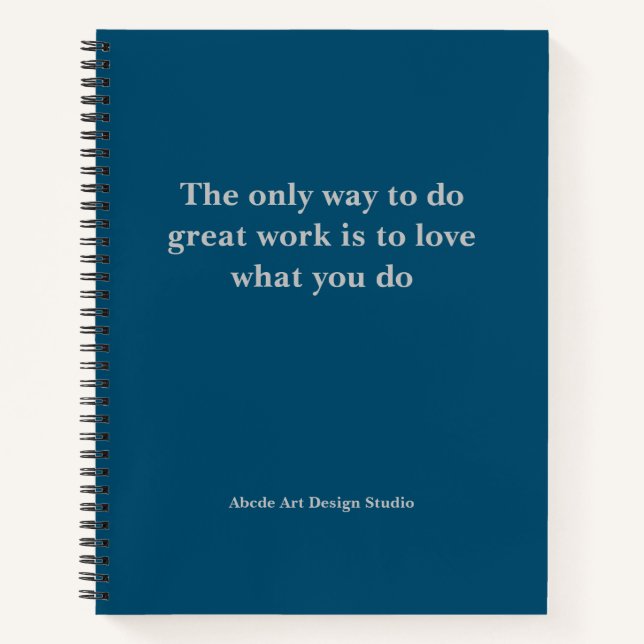 Carnet de nom d'adresse de l'équipe personnalisée  (Devant)