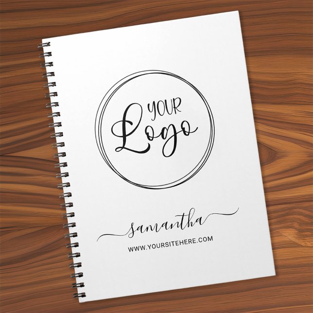 Carnet de noms de signature de logo d'entreprise (Créateur téléchargé)