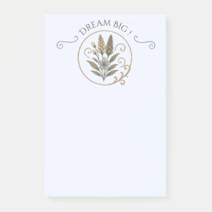 Carnet de note, bloc-notes, Dream big. Post-it Notes