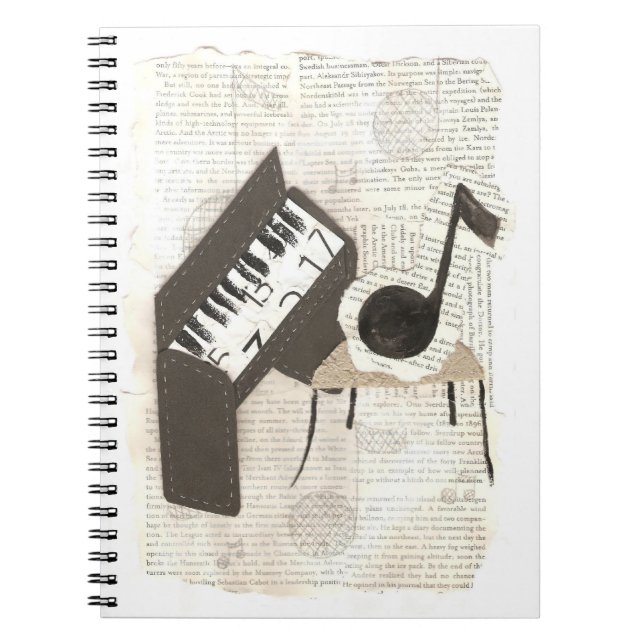Carnet de note musicale (Devant)